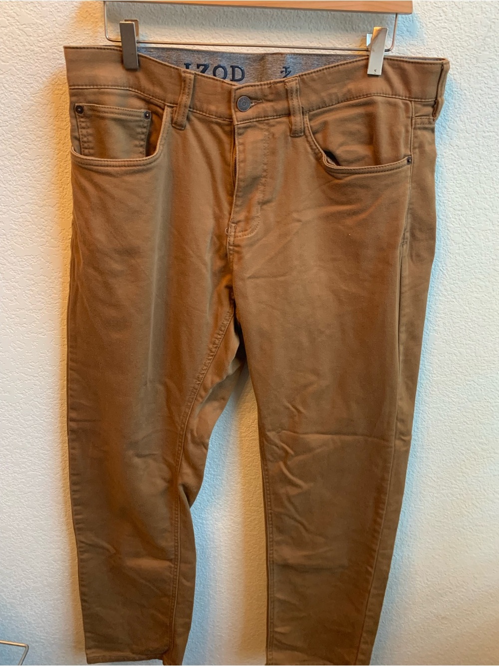 Izod Slim Fit Tan/Brown Men's Jeans